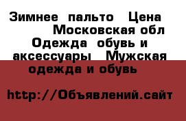 Зимнее  пальто › Цена ­ 10 000 - Московская обл. Одежда, обувь и аксессуары » Мужская одежда и обувь   